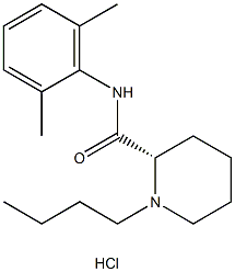 Levobupivacaine hydrochloride 구조식 이미지