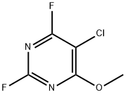 5-Chloro-2,4-difluoro-6-methoxypyrimidine Structure