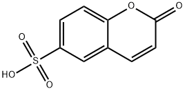 2-oxo-2H-1-benzopyran-6-sulphonic acid 구조식 이미지