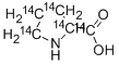 L-PROLINE, [U-14C] Structure