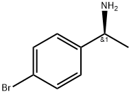 (S)-(-)-4-Bromo-alpha-phenylethylamine Structure