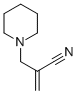 2-(PIPERIDINOMETHYL)ACRYLONITRILE Structure