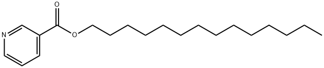 MYRISTYL NICOTINATE Structure