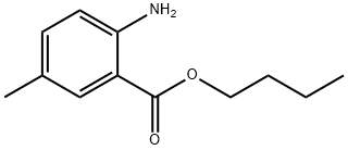 벤조산,2-아미노-5-메틸-,부틸에스테르(9CI) 구조식 이미지