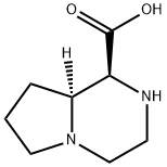 Pyrrolo[1,2-a]pyrazine-1-carboxylic acid, octahydro-, (1S,8aS)- (9CI) Structure