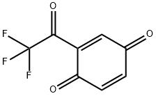 2,5-사이클로헥사디엔-1,4-디온,2-(트리플루오로아세틸)-(9CI) 구조식 이미지