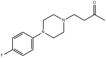 4-[4-(4-fluorophenyl)piperazin-1-yl]butan-2-one 구조식 이미지