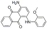1-amino-4-[(methoxyphenyl)amino]anthraquinone  Structure