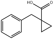 1-(PHENYLMETHYL)-CYCLOPROPANECARBOXYLIC ACID Structure