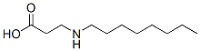 N-octyl-beta-alanine Structure