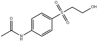 N-(4-((2-Hydroxyethyl)sulfonyl)phenyl)acetamide Structure