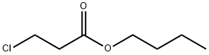 BUTYL 3-CHLOROPROPANOATE Structure
