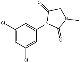 3-(3,5-Dichlorophenyl)-1-methylhydantoin 구조식 이미지