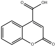 Coumarin-4-carboxylic acid Structure