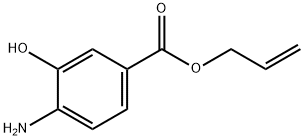 Benzoic acid, 4-amino-3-hydroxy-, 2-propenyl ester (9CI) Structure