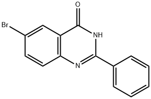6-BROMO-2-PHENYL-1H-QUINAZOLIN-4-ONE 구조식 이미지