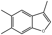 Benzofuran,  3,5,6-trimethyl- Structure