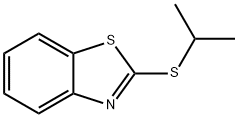 벤조티아졸,2-[(1-메틸에틸)티오]-(9CI) 구조식 이미지