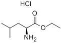 Ethyl L-leucinate hydrochloride 구조식 이미지