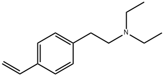 N,N-diethyl-p-vinylphenethylamine Structure
