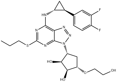 TICAGRELOR Structure