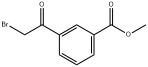 3-(2-Bromo-acetyl)-benzoic acid methyl ester Structure