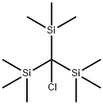 (Chloromethylidyne)tris(trimethylsilane) Structure