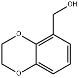 2,3-DIHYDRO-1,4-벤조디옥신-5-일메탄올 구조식 이미지