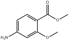 Methyl 4-amino-2-methoxybenzoate 구조식 이미지