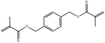 1,4-phenylenebis(methylene) bismethacrylate Structure