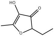 Ethyl furaneol 구조식 이미지