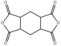 1,2,4,5-Cyclohexanetetracarboxylic Dianhydride 구조식 이미지