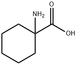 1-Amino-1-cyclohexanecarboxylic acid Structure