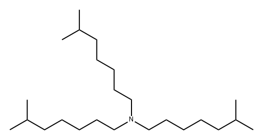 TRIISOOCTYLAMINE, TECH Structure