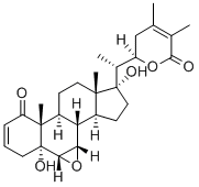 (22R)-5α,17α-Dihydroxy-6α,7α:22,26-diepoxyergosta-2,24-diene-1,26-dione Structure