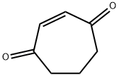 2-Cycloheptene-1,4-dione Structure