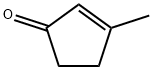 3-메틸-2-사이클로펜텐-1-온 구조식 이미지
