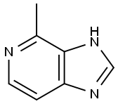 3H-IMidazo[4,5-c]pyridine, 4-Methyl- Structure