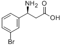 (S)-3-AMINO-3-(3-BROMO-PHENYL)-PROPIONIC ACID 구조식 이미지