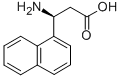 (S)-3-AMINO-3-(1-NAPHTHYL)-PROPIONIC ACID 구조식 이미지