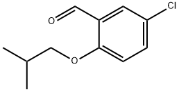 5-CHLORO-2-ISOBUTOXYBENZALDEHYDE Structure