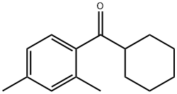 CYCLOHEXYL 2,4-DIMETHYLPHENYL KETONE Structure