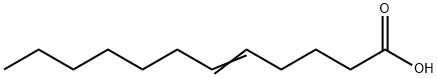 5-Dodecenoic acid Structure