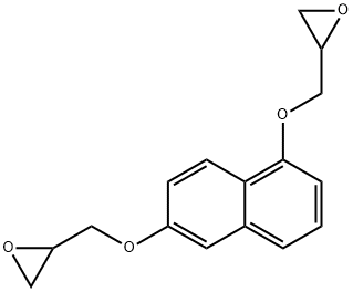 1,6-BIS(2,3-EPOXYPROPOXY)NAPHTHALENE Structure