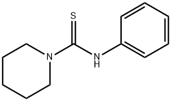 N-페닐-1-피페리딘카르보티오아미드 구조식 이미지