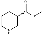 3-피페리딘카르복실산,메틸에스테르,(3S)-(9CI) 구조식 이미지