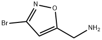 3-BROMO-5-AMINOMETHYLISOXAZOLE 구조식 이미지