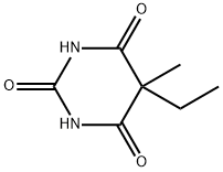 5-ethyl-5-methyl-1H,3H,5H-pyrimidin-2,4,6-trione 구조식 이미지