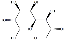 D-에리트로-D-갈락토-옥티톨 구조식 이미지