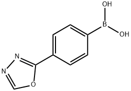 [4-(1,3,4-OXADIAZOL-2-YL)PHENYL]BORONIC ACID Structure